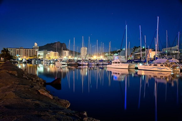 Townsville Marina by Night