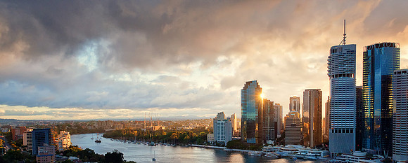 Sunset from the Story Bridge