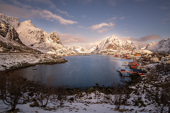 Snowcapped Reine
