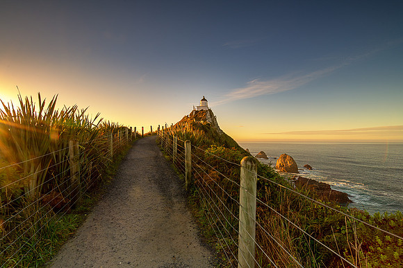 Sunlit Lighthouse