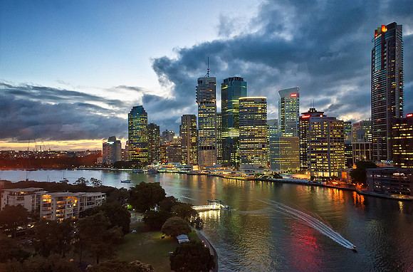 City Lights from the Story Bridge