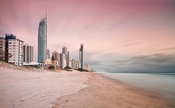 Early Rise at Surfers Paradise