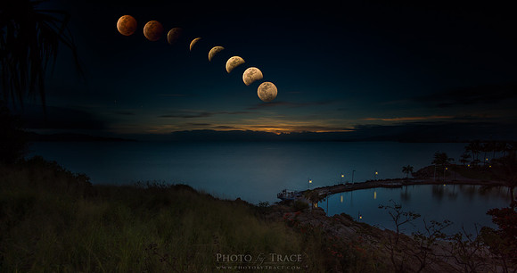 Lunar Eclipse over Townsville